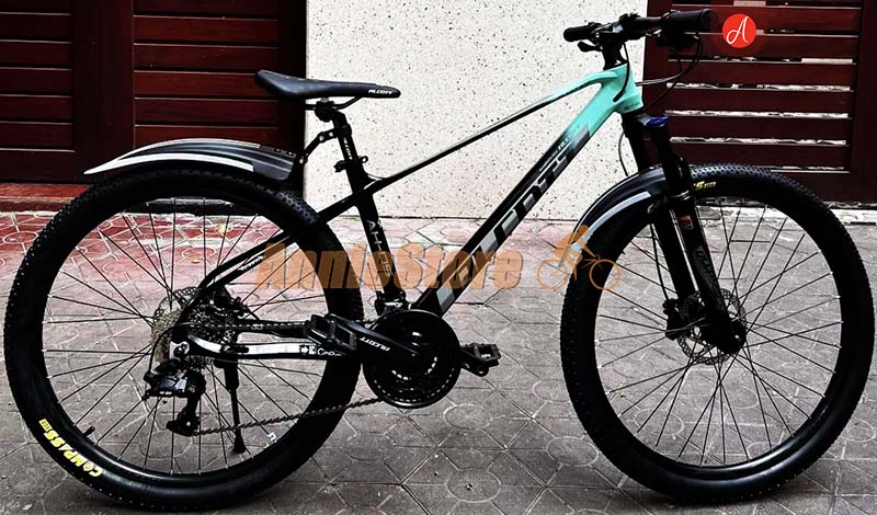 Xe đạp Alcott Ah05 đen xanh