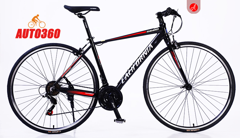 Xe đạp California S680 2023 đen