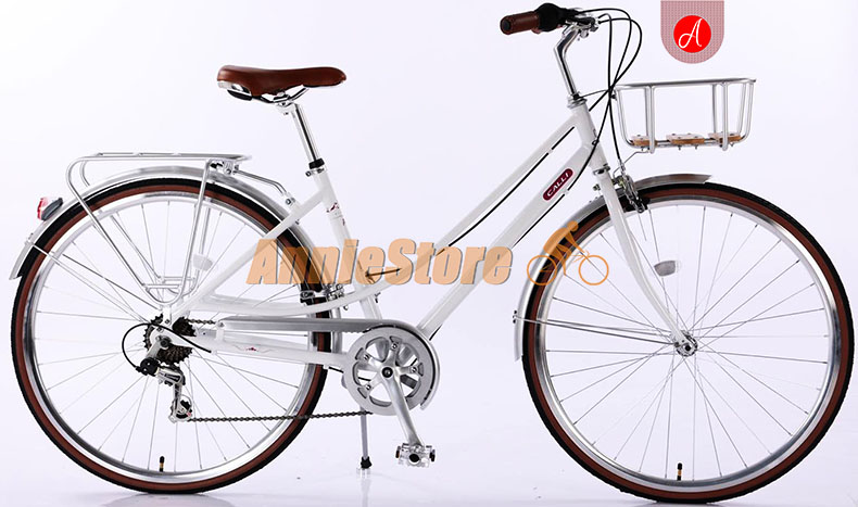 Xe đạp Calli A6 màu trắng