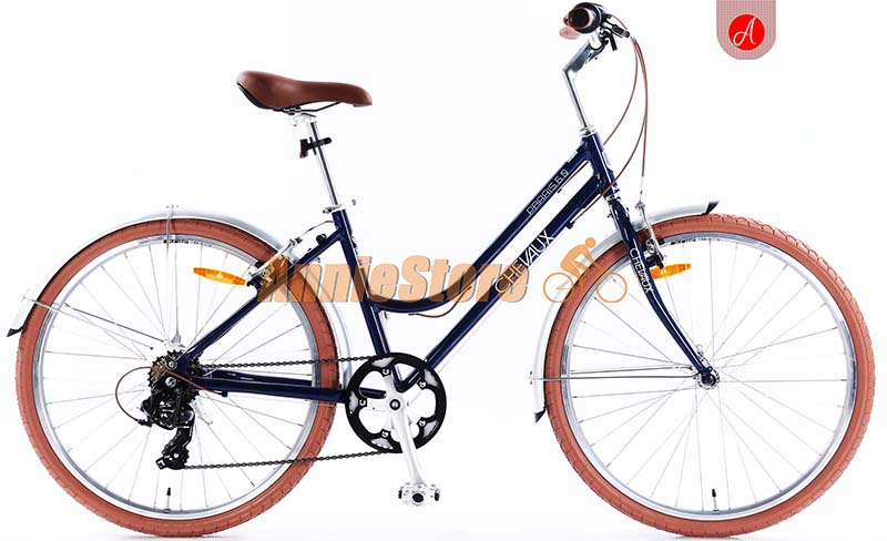 Xe đạp Chevaux Parris 6.0 xanh