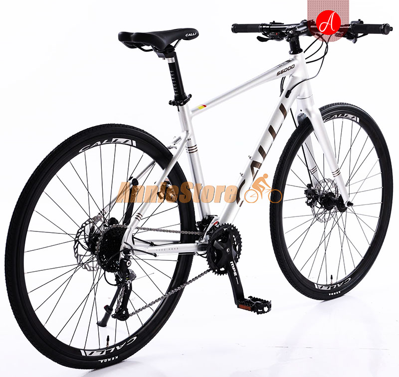Xe đạp calli S6000 trắng 