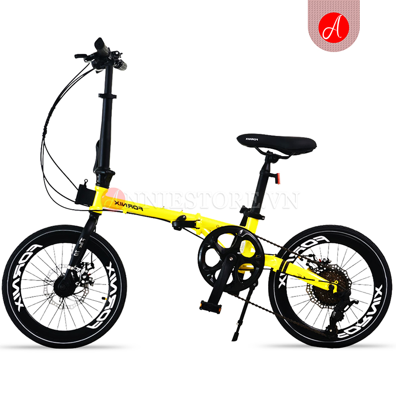 Xe đạp Fornix F160 màu vàng