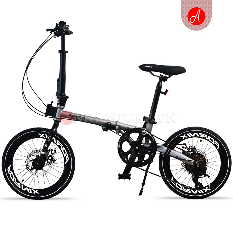 Xe đạp Fornix F160 màu xám