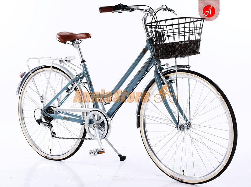 Xe đạp Milan V xanh dương 