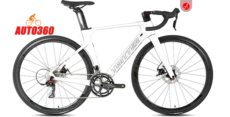 Xe đạp Twitter R10 cao cấp màu trắng 