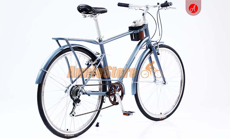 Xe đạp Sataco Colona xanh dương 