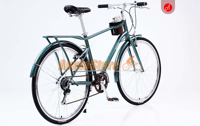 Xe đạp Sataco Colona xanh cốm 